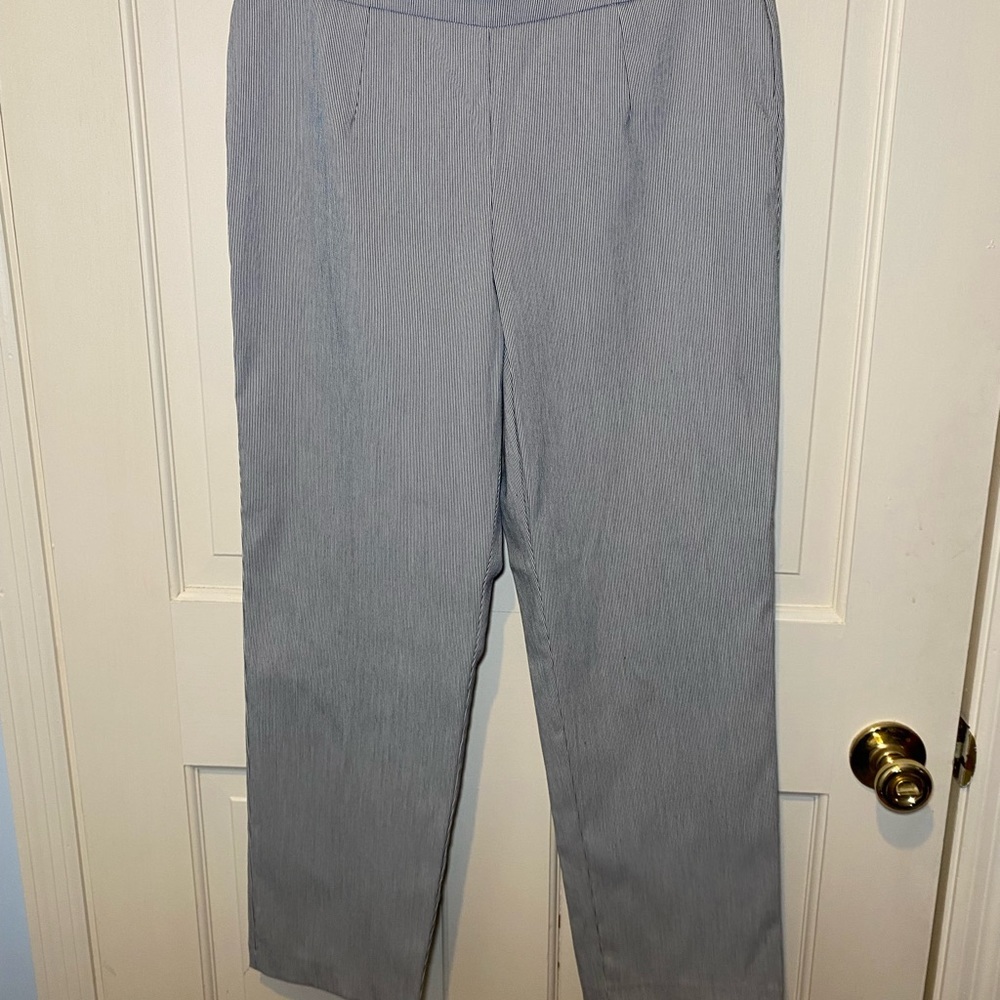 Briggs Navy / Cream Striped Pants SIZE PM